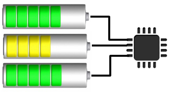 Li-ion battery balancer bike light